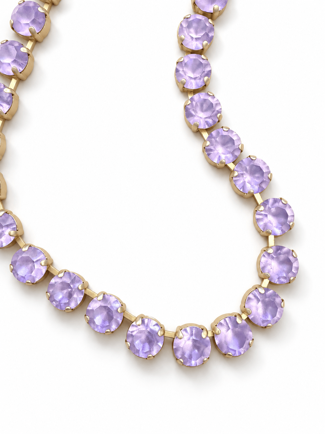 Restock! TOVA Oakland Necklace in Violet Matte - Freckled Poppy