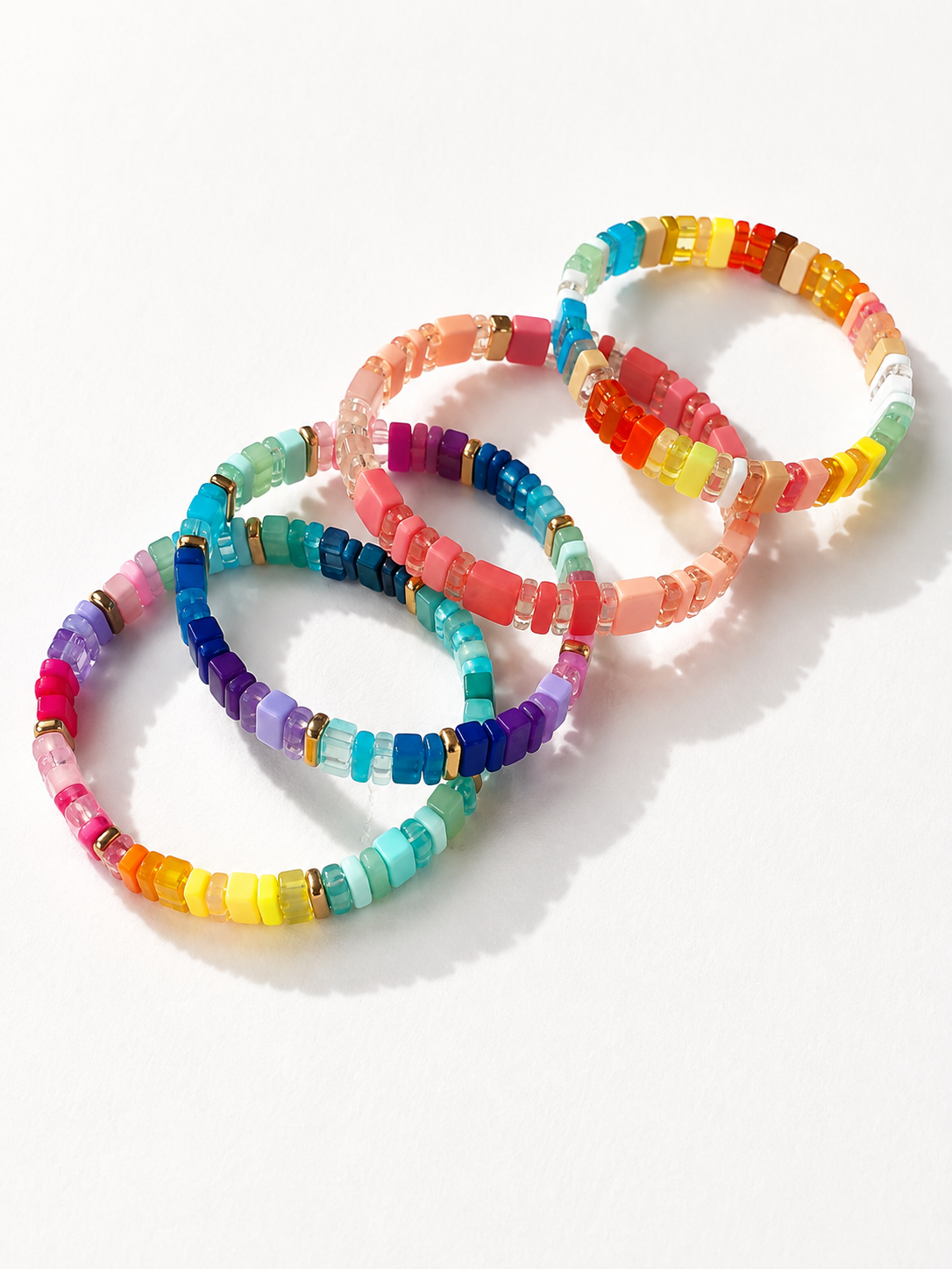 Colorful Beaded Candy Bracelet