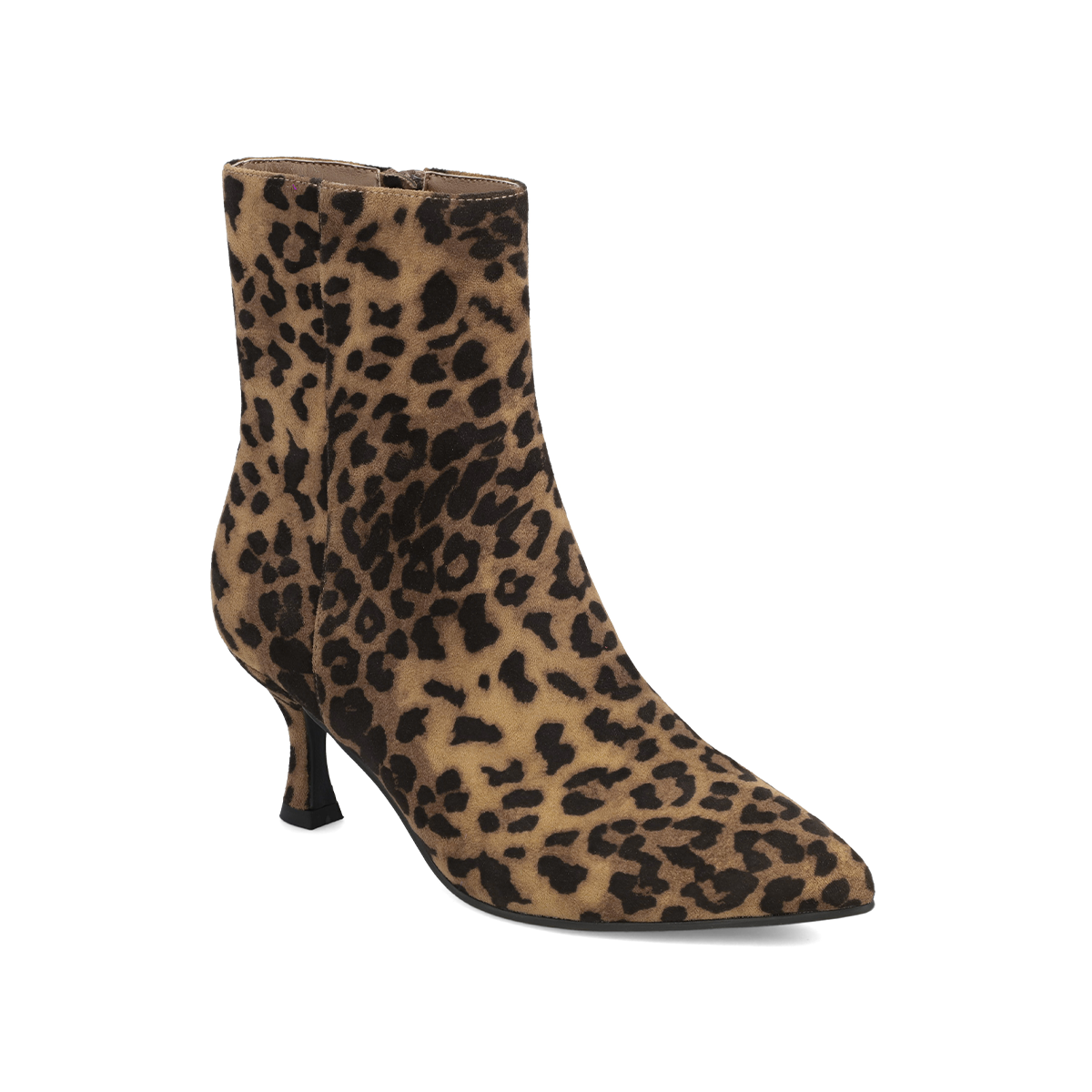 MIA Vegan Suede Pointed Toe Ankle Boot