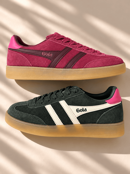 Gola Suede Retro Low Top Sneakers - Freckled Poppy