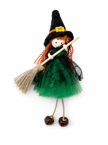 Hanging Halloween Witch Doll
