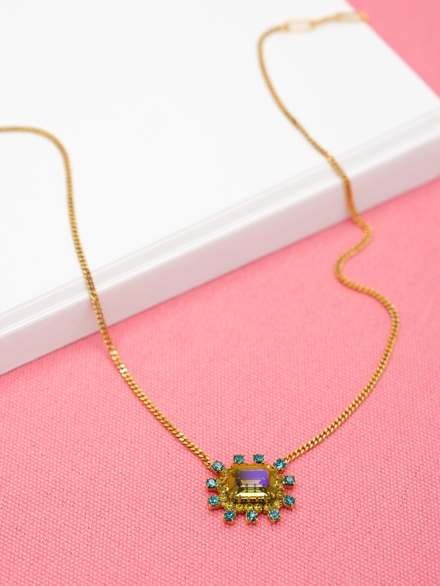 TOVA Sisi Crystal Pendant Necklace