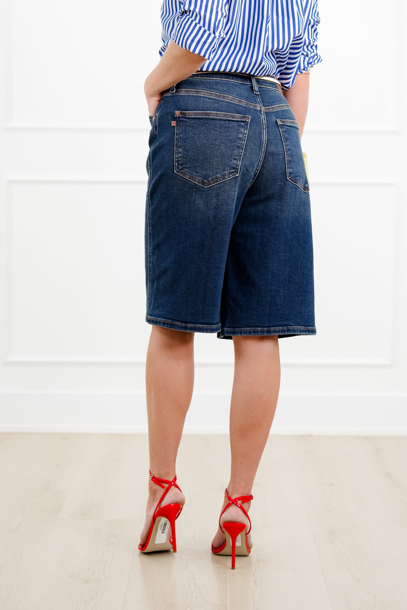 Judy Blue Dark Wash Jort