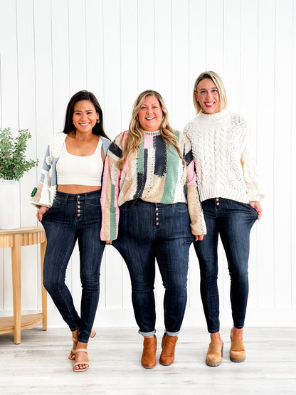 Judy Blue Penny Lane Dark Wash High Rise Skinny