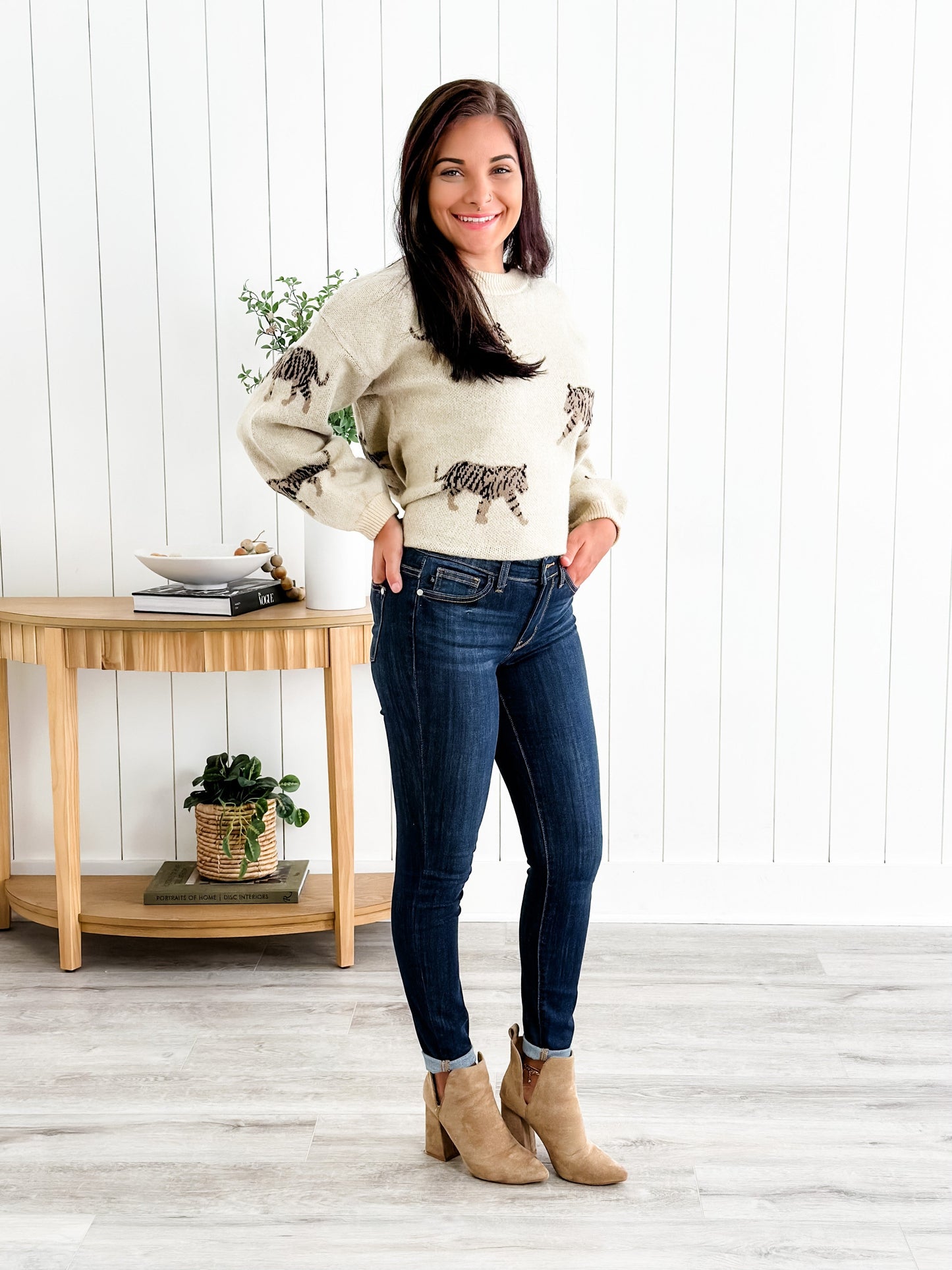Judy Blue Hey Jude Non-Distressed Skinny Jeans