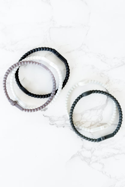 Wristed in Faith 5 Piece Cross Bracelet Set