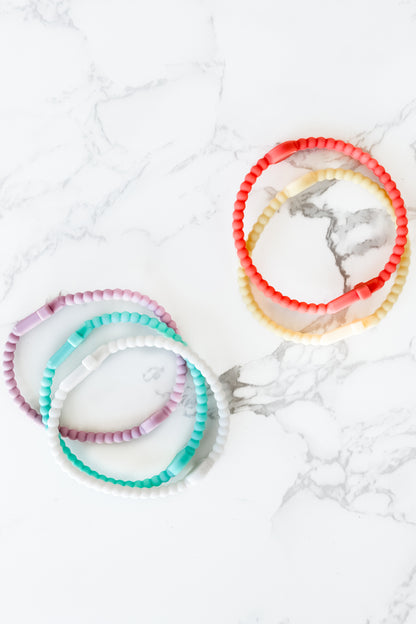 Wristed in Faith 5 Piece Cross Bracelet Set