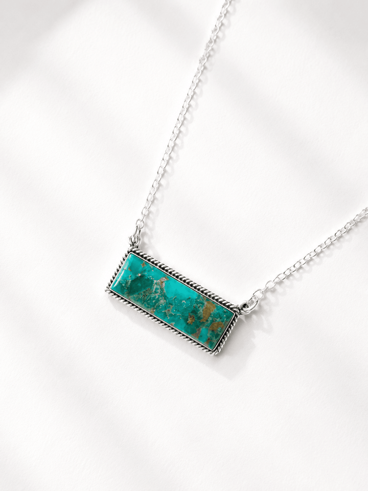 Restock! BOHO SOL Bar Necklace - Freckled Poppy