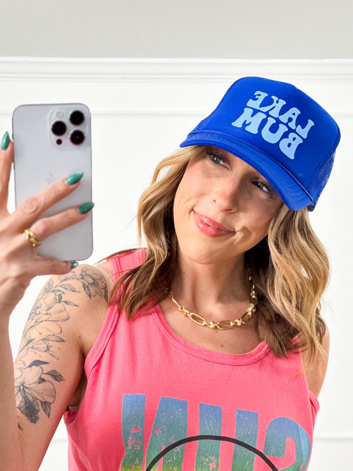Lake Bum Trucker Hat