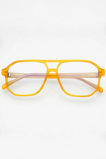 Freyrs Billie Light Brown Blue Light Reading Eyeglasses