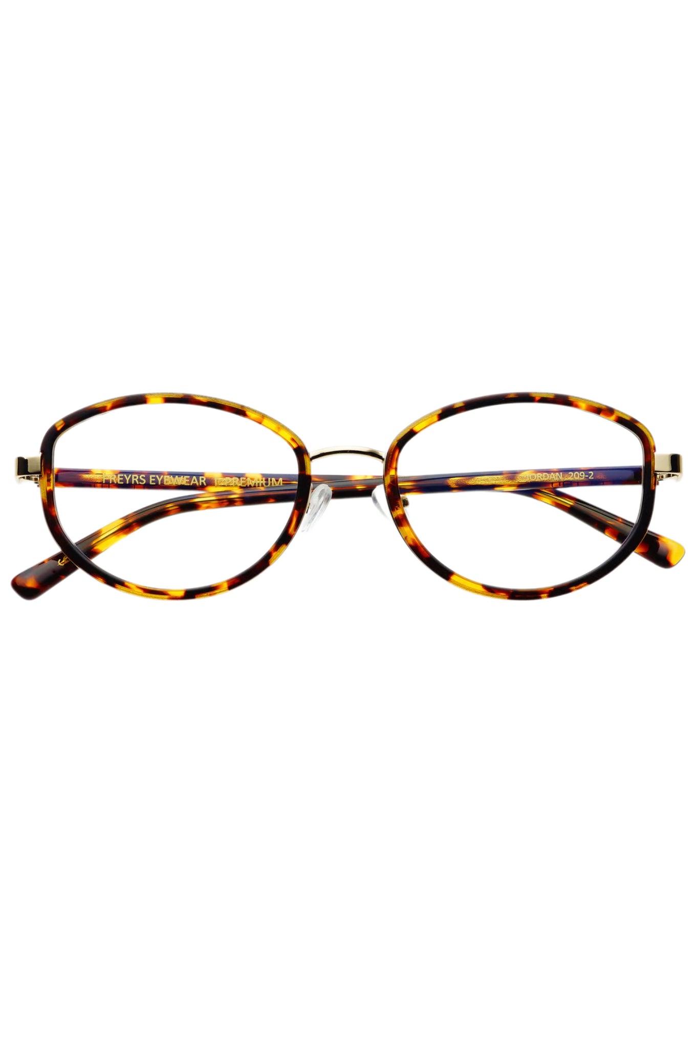 Freyrs Jordan Blue Light Readers Reading Oval Eyeglasses
