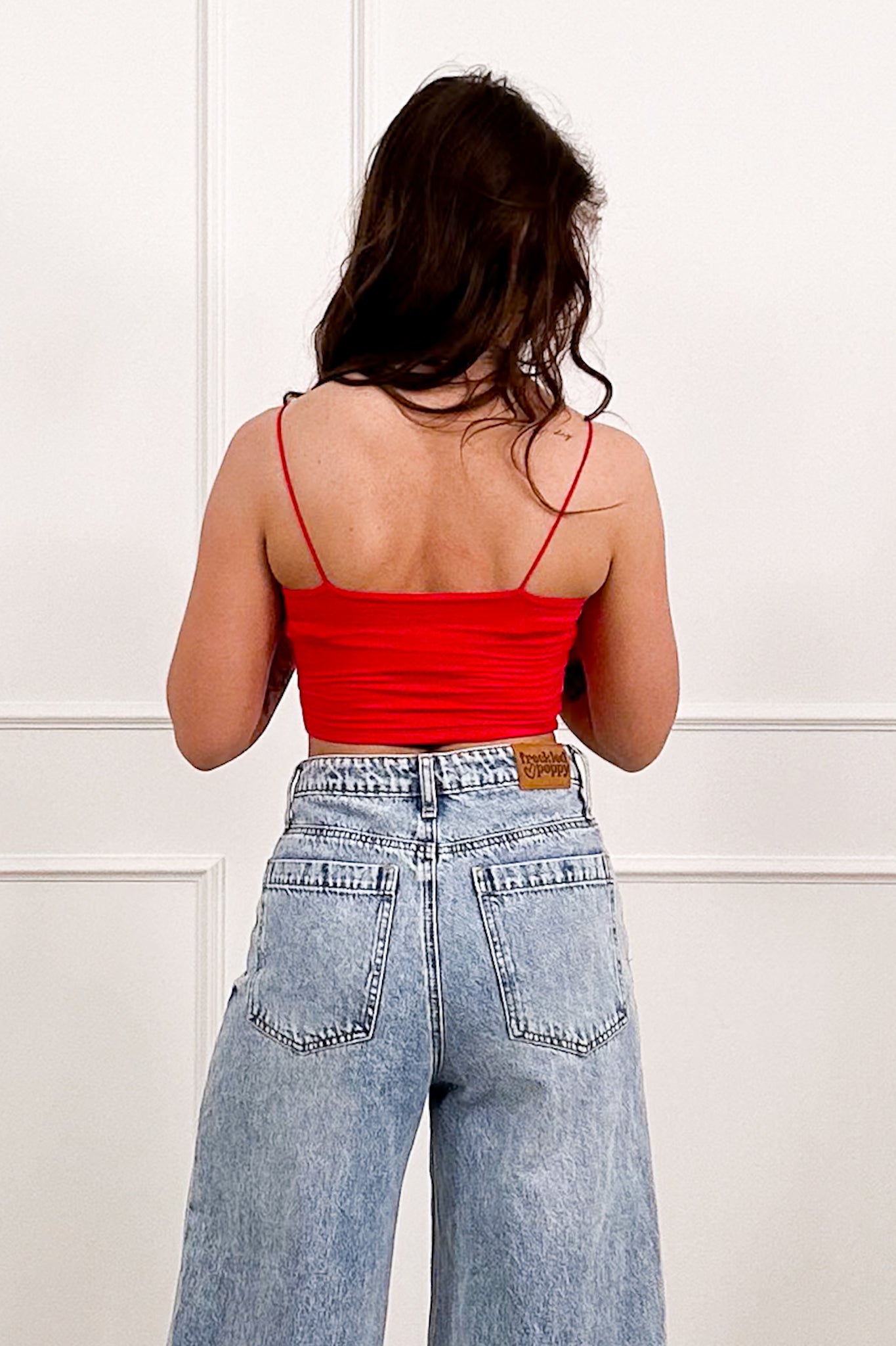 Door Buster! Zenana Double Layered Spaghetti Bra Cami