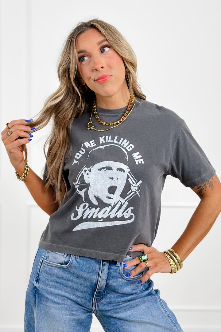 Plus/Reg Short Sleeve "You're Killing Me Smalls" Graphic Tee