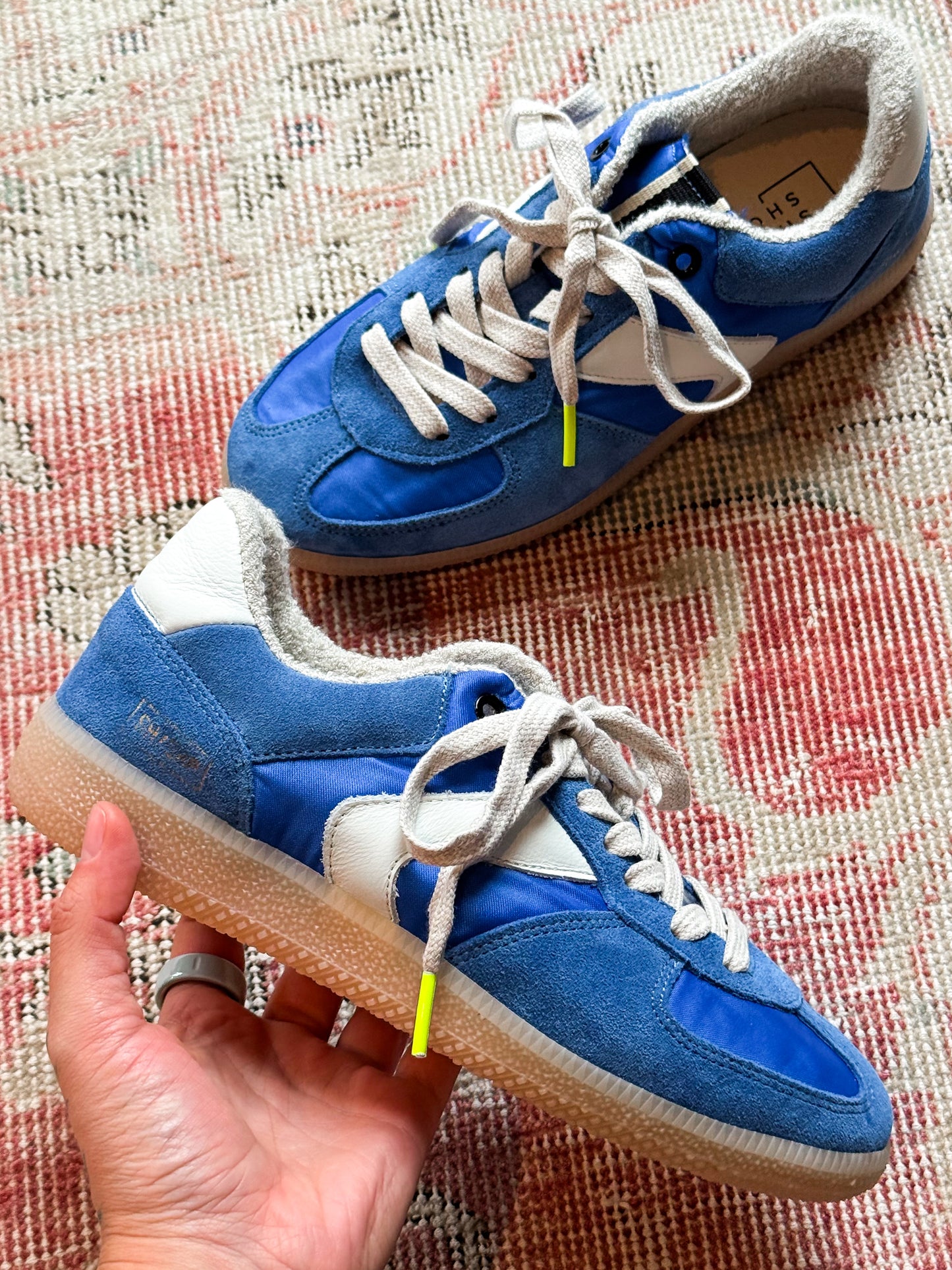 Shu Shop Vegan Suede Retro Low Top Sneakers