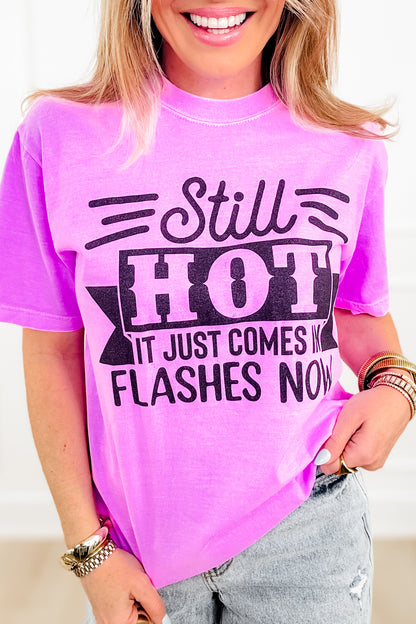 Plus/Reg Short Sleeve "Still Hot..." Graphic Tee