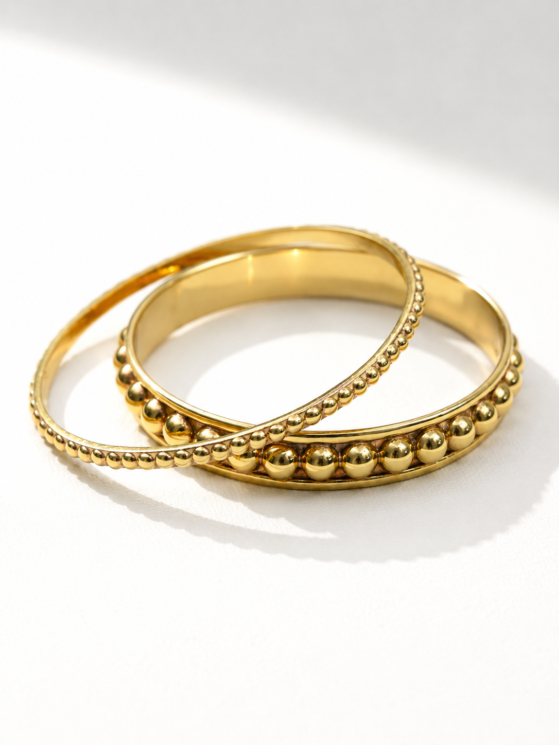 BOHO SOL Brass Ball Bangle