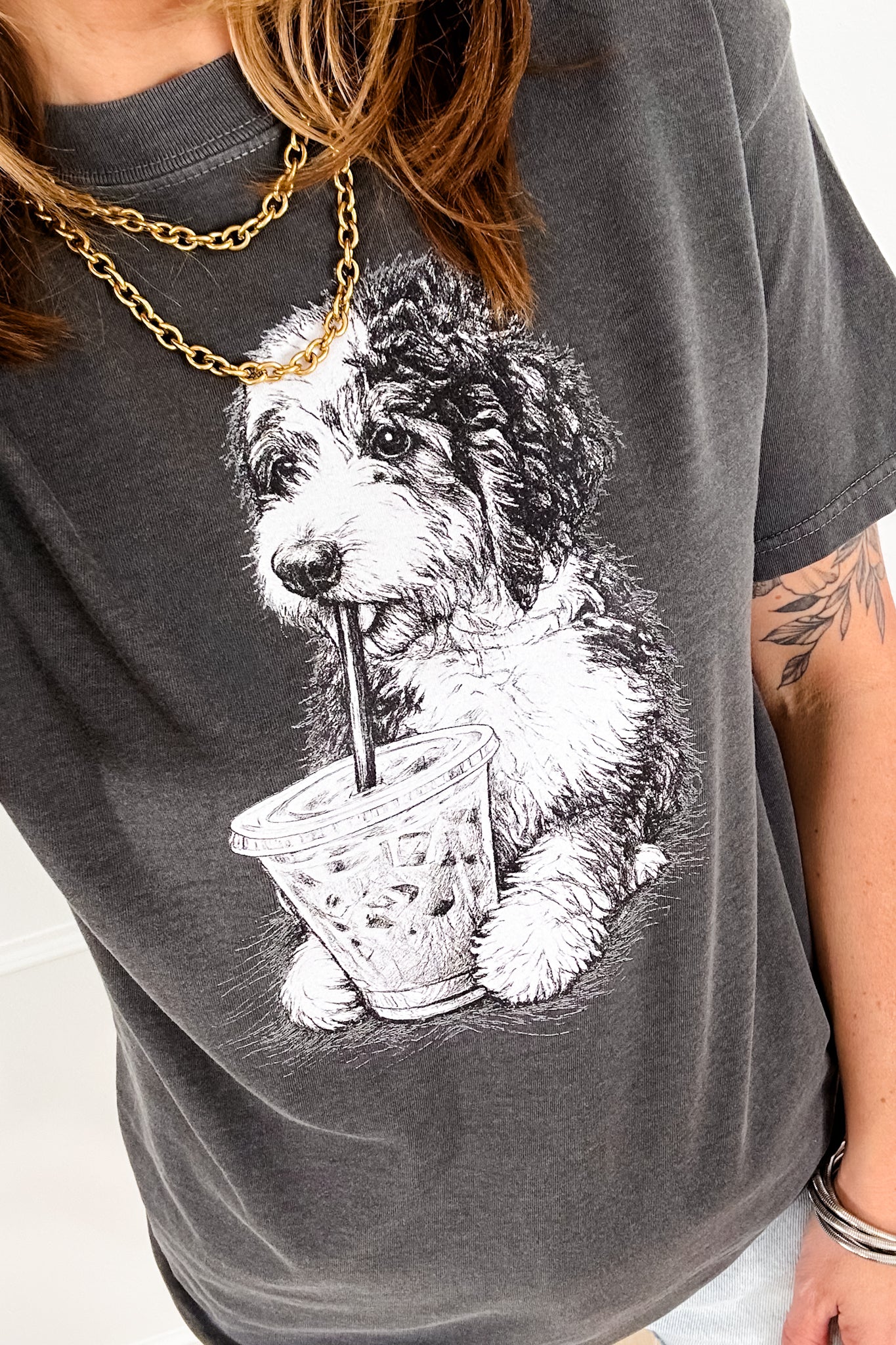 Plus/Reg Short Sleeve "Ringo" Graphic Tee