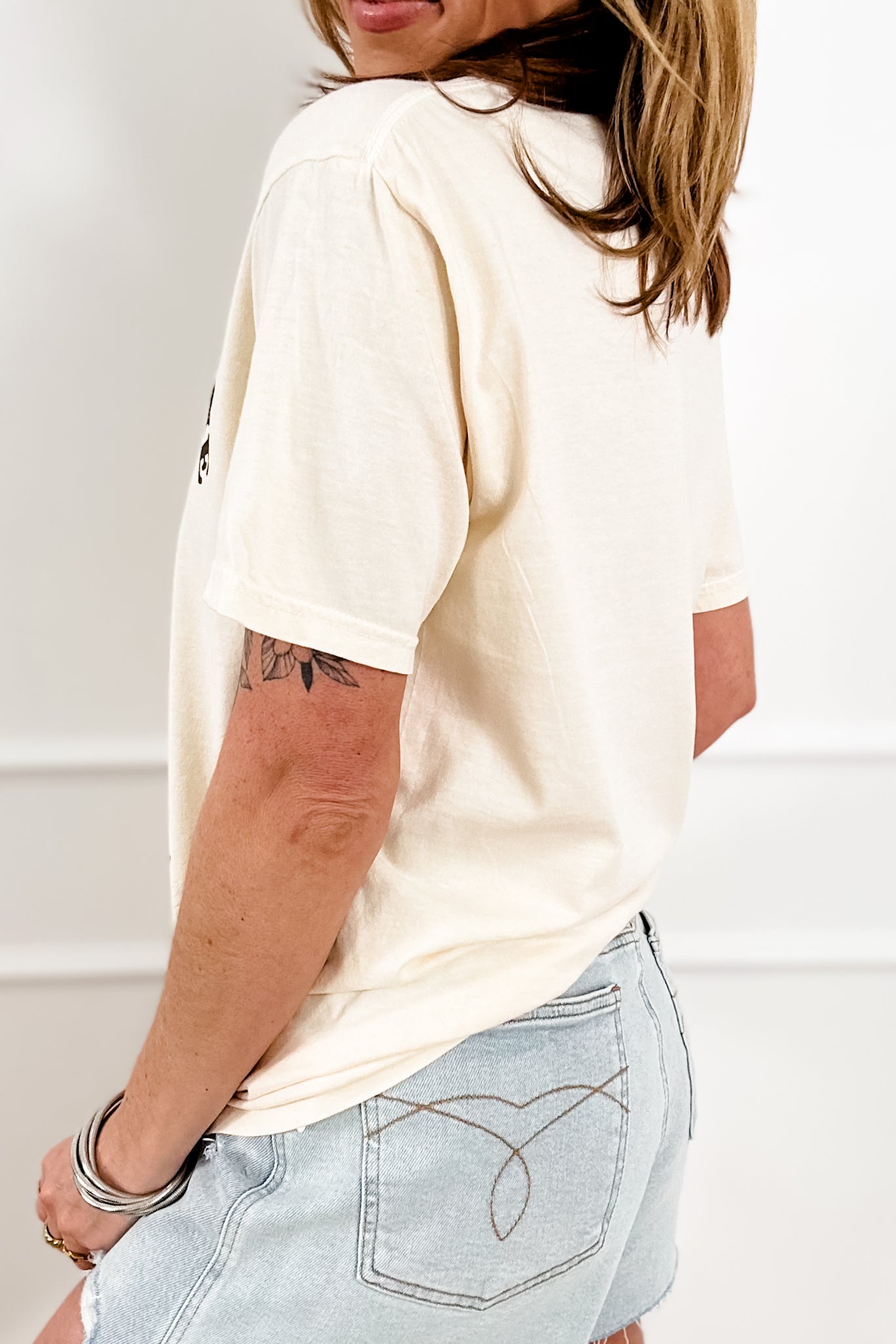 Plus/Reg Short Sleeve "Just About Done..." Graphic Tee