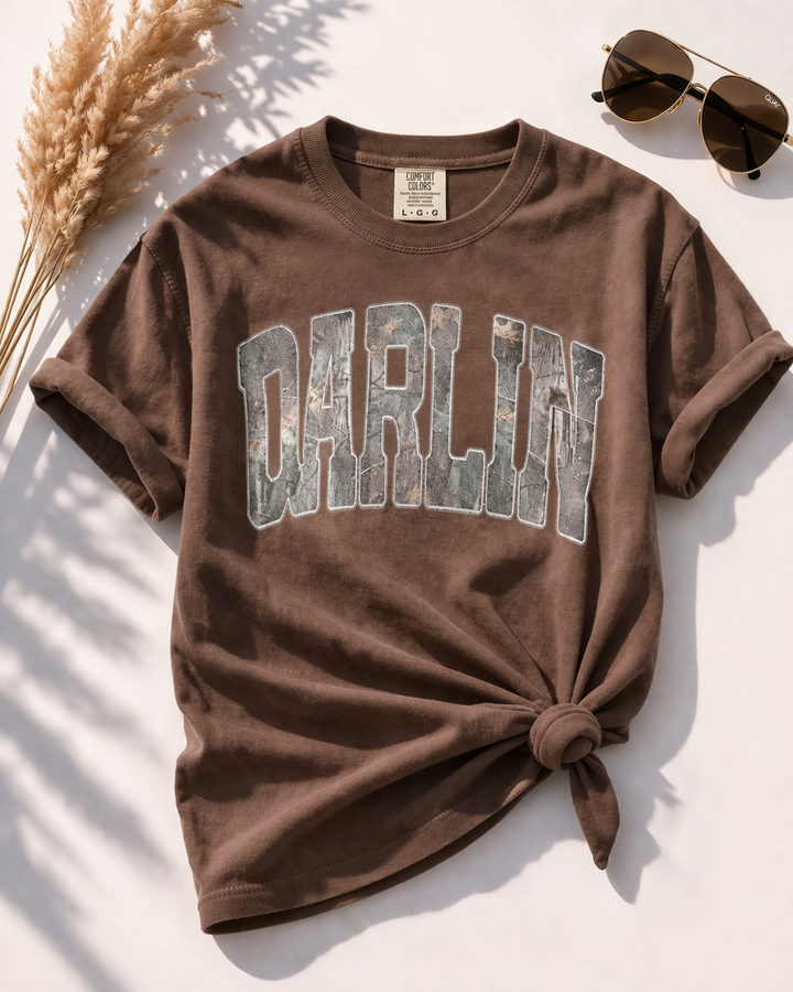 Plus/Reg Short Sleeve "Darlin'" Graphic Tee