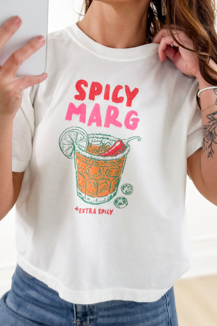 Plus/Reg Short Sleeve "Spicy Marg" Graphic Tee