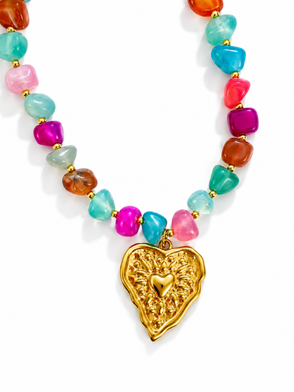 Treasure Jewels Sweet Heart Necklace