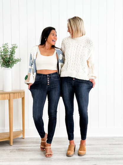 Judy Blue Penny Lane Dark Wash High Rise Skinny