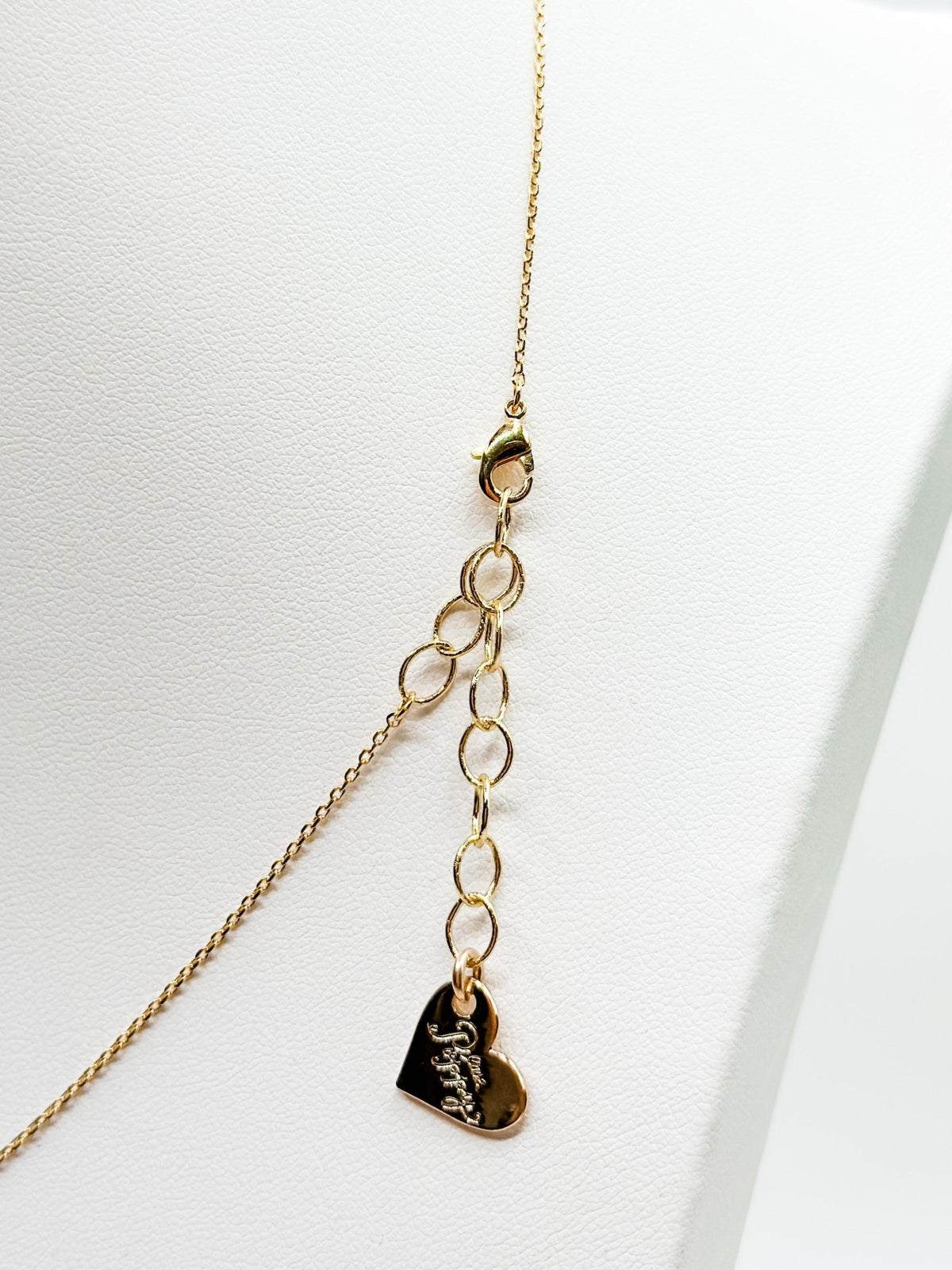 Love, Poppy Yin Yang Heart Necklace