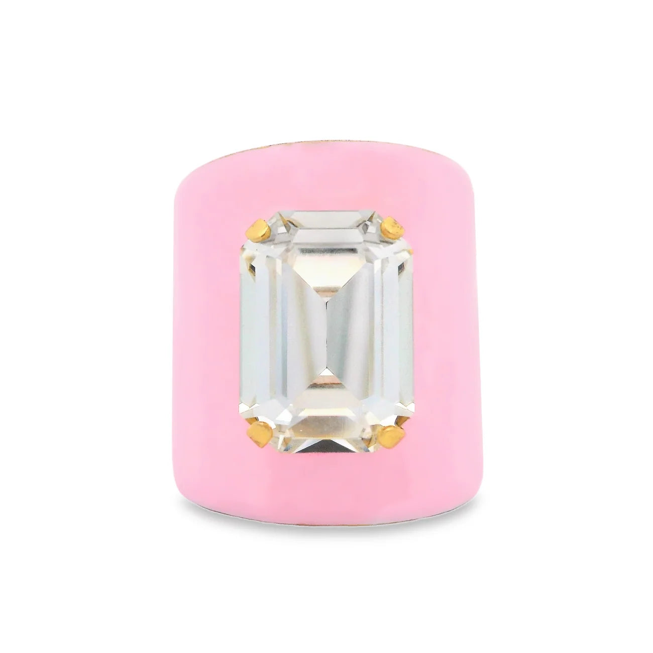 TOVA Mini Roddy Gold Plated Crystal Ring