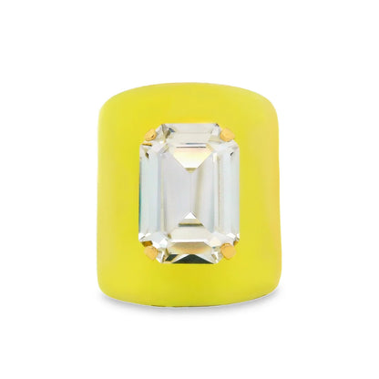 TOVA Mini Roddy Gold Plated Crystal Ring