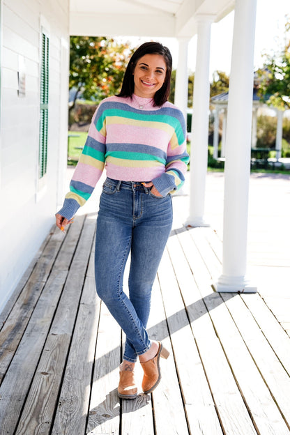 Judy Blue Baby It's Cold Outside Classic Thermal Skinny Jeans