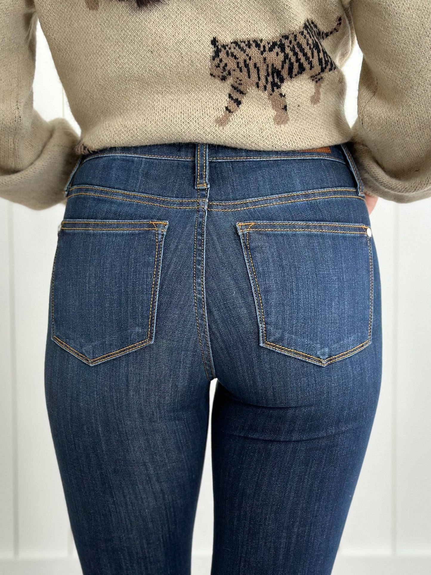 Judy Blue Hey Jude Non-Distressed Skinny Jeans