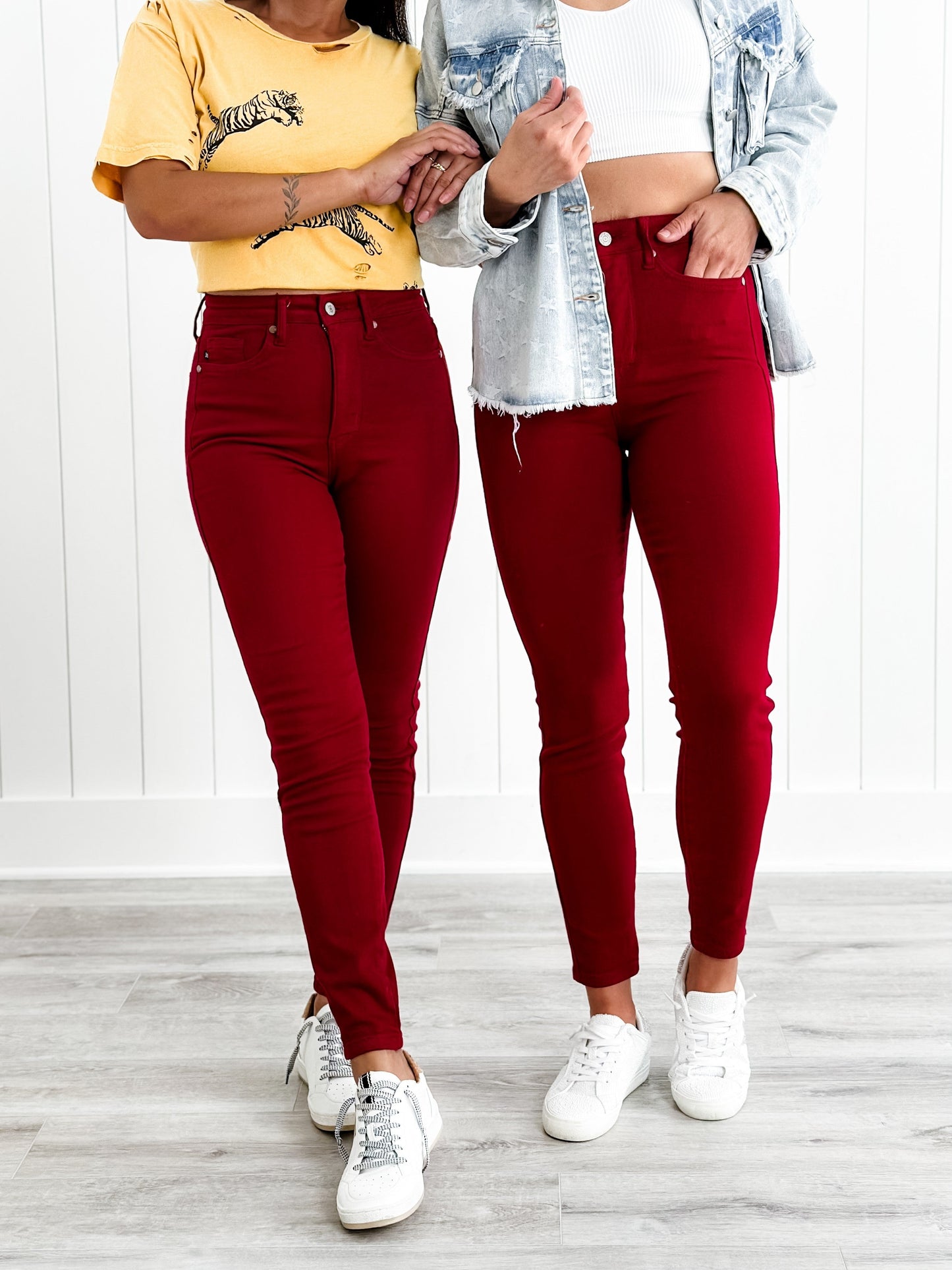 Judy Blue Scarlet Letter High Rise Tummy Control Skinny Jeans
