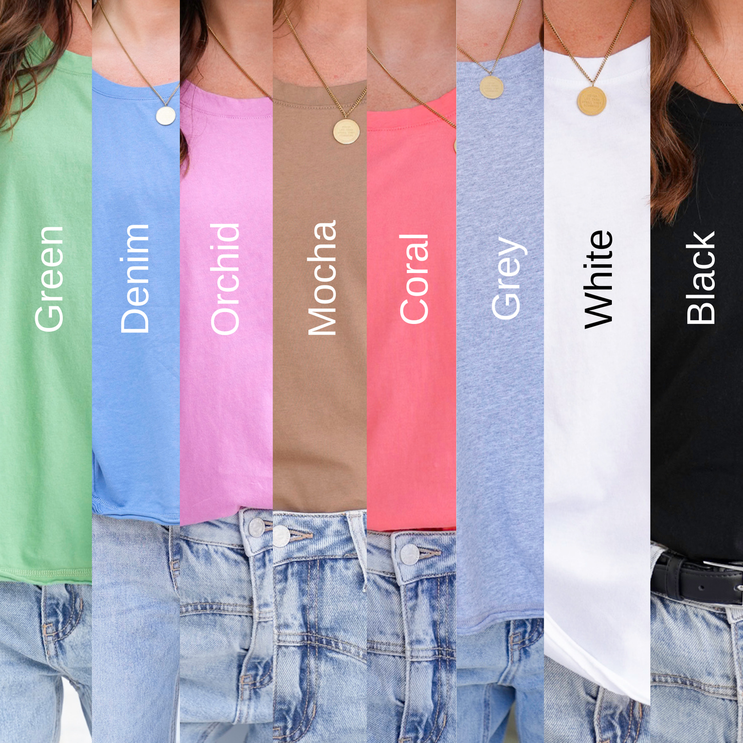 Door Buster! Plus/Reg Raw Edge Tank Top