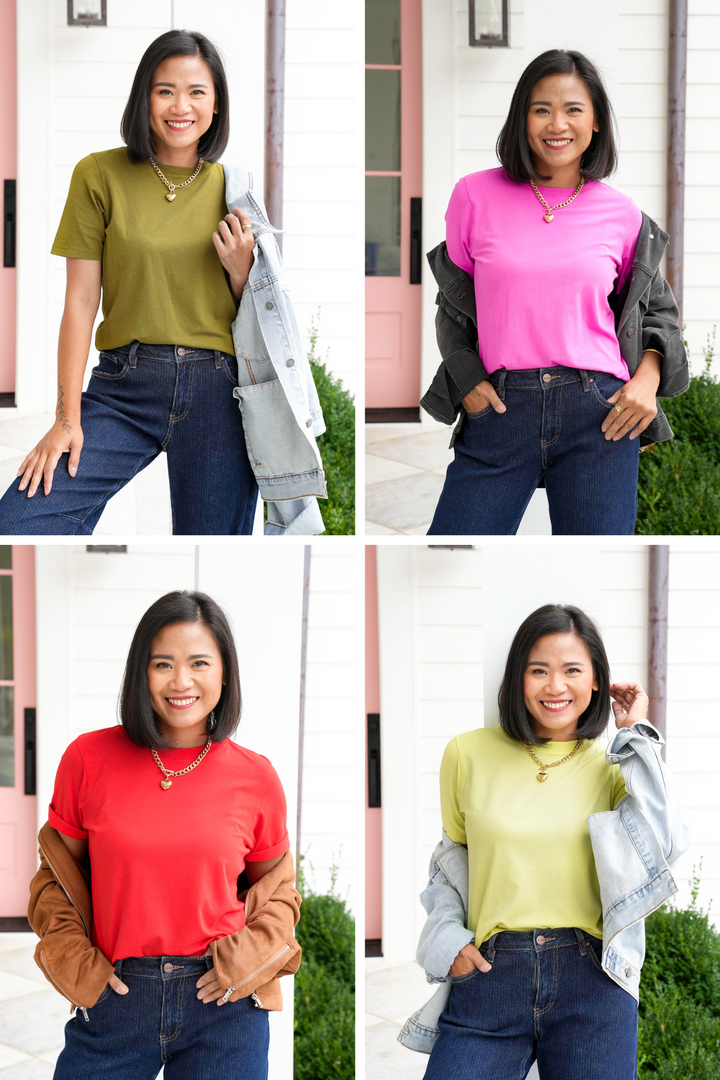 Short Sleeve Boxy Fit Tee