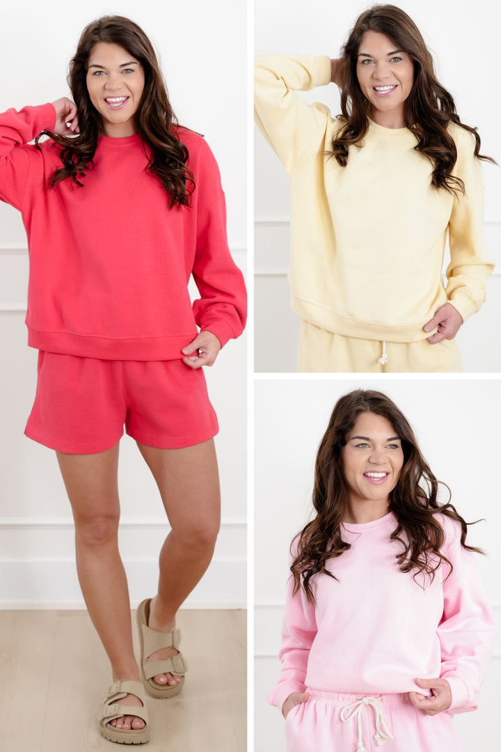 Knit Long Sleeve Pullover Top