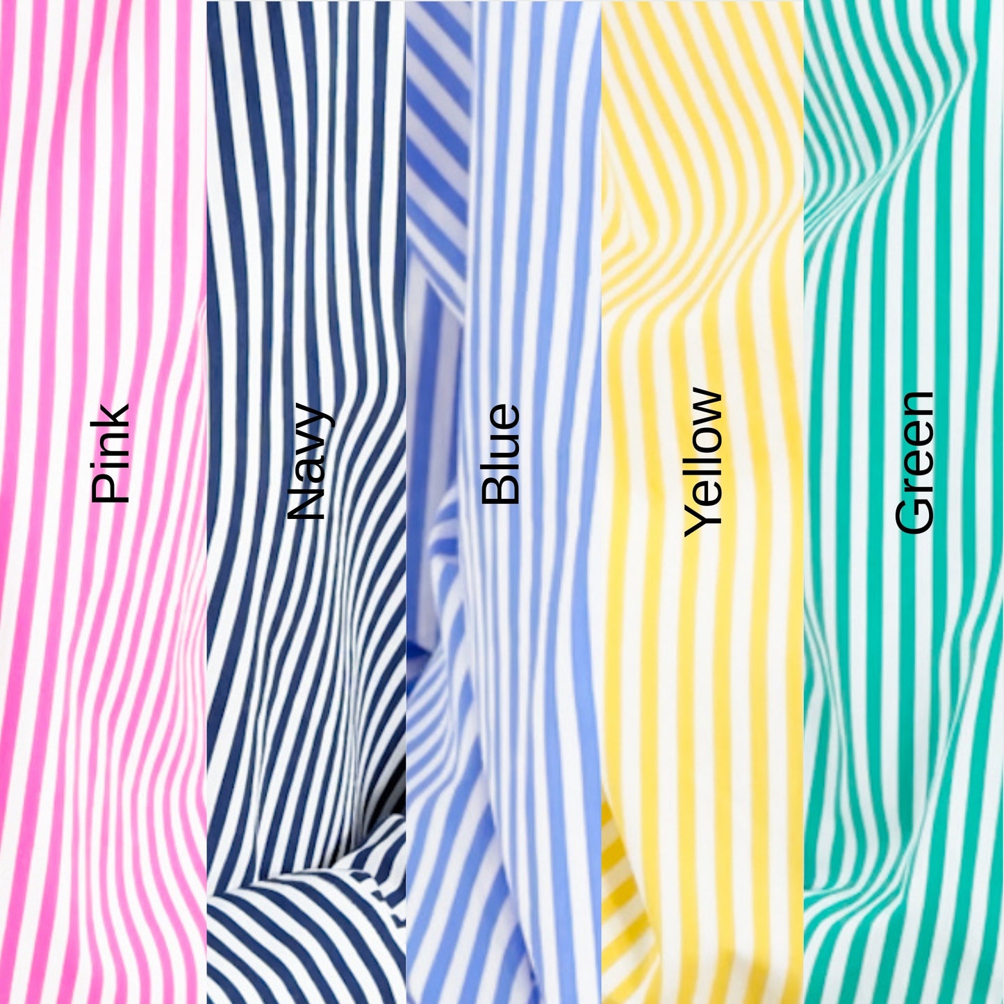 Striped Long Sleeve Button Up Blouse