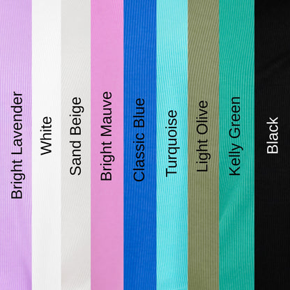 Door Buster! Zenana Ribbed Round Neck Crop Box Tee