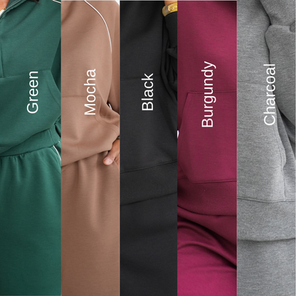Elastic Waist Wide Leg Sweatpants