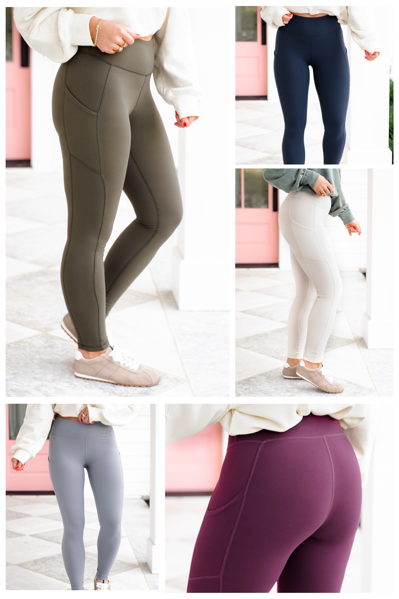 Plus/Reg Basic Leggings with Pockets