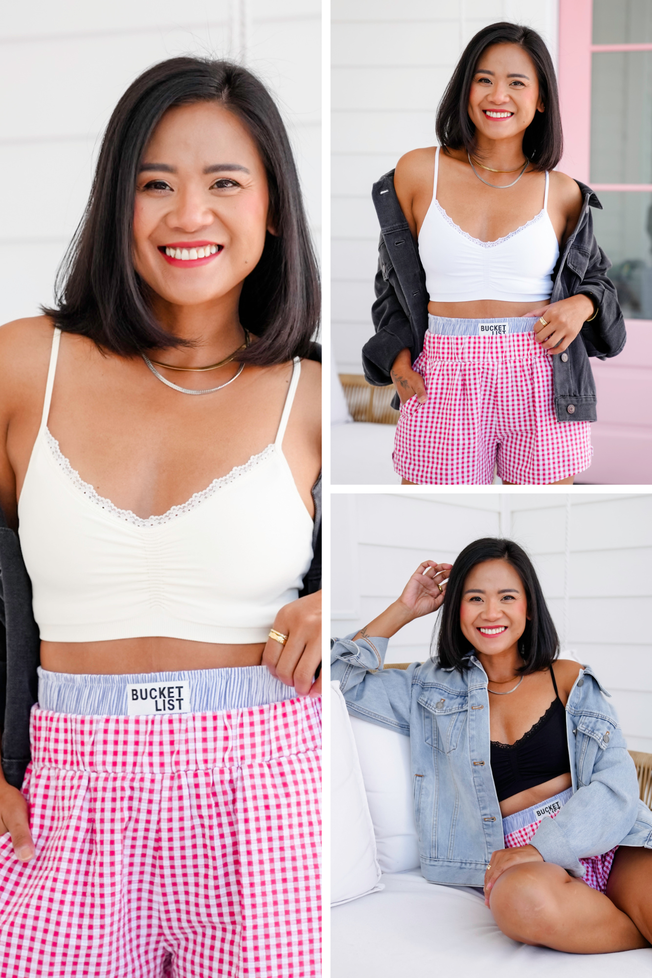 Solid Sleeveless Bralette with Lace Detail