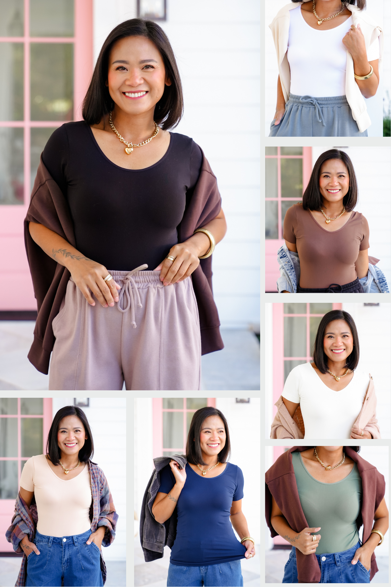 Door Buster! Plus/Reg Short Sleeve U/V Neck Top