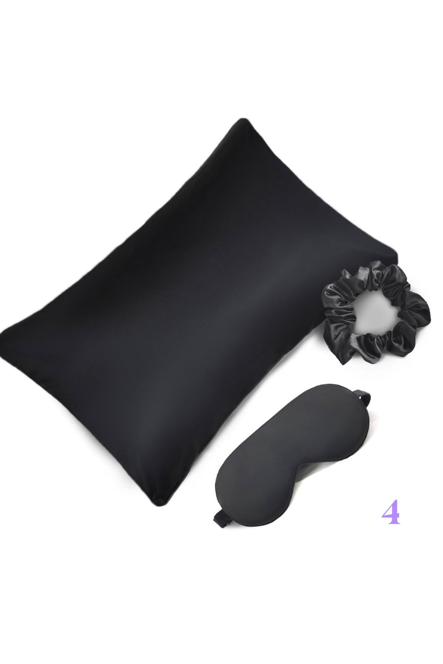 Three Piece Satin Beauty Sleep Set