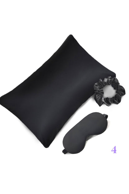 Three Piece Satin Beauty Sleep Set