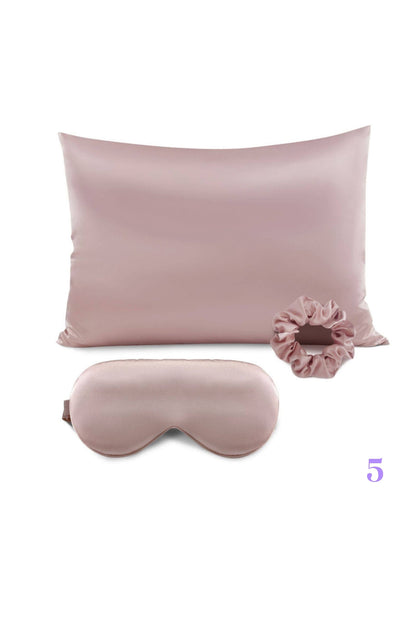 Three Piece Satin Beauty Sleep Set