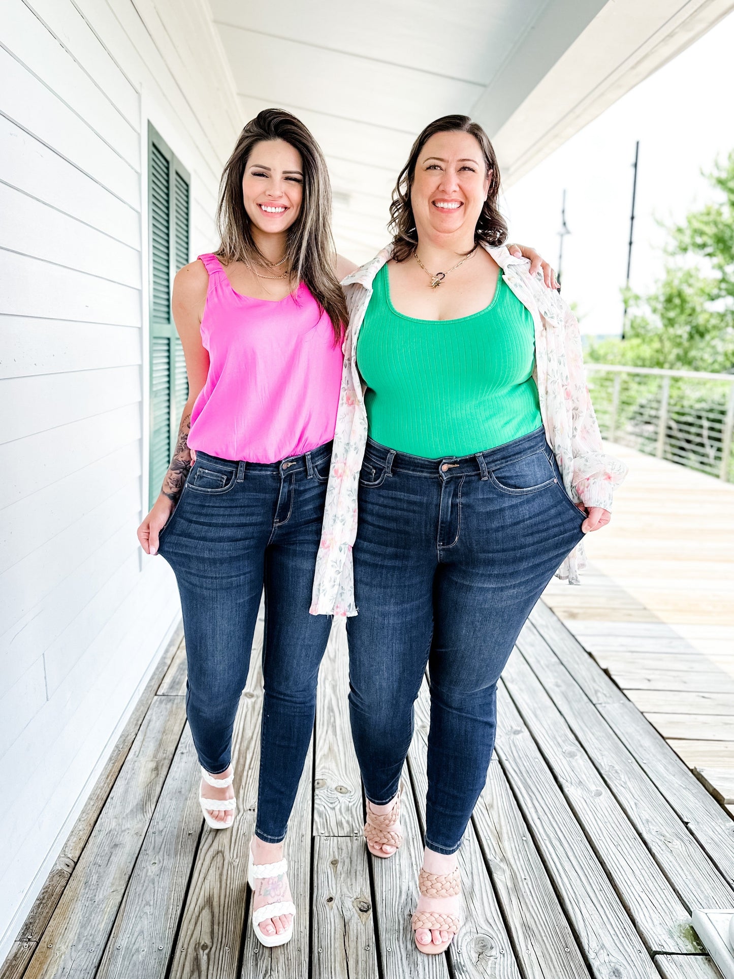 Judy Blue Sweet Escape Dark Wash Relaxed Fit Jeans