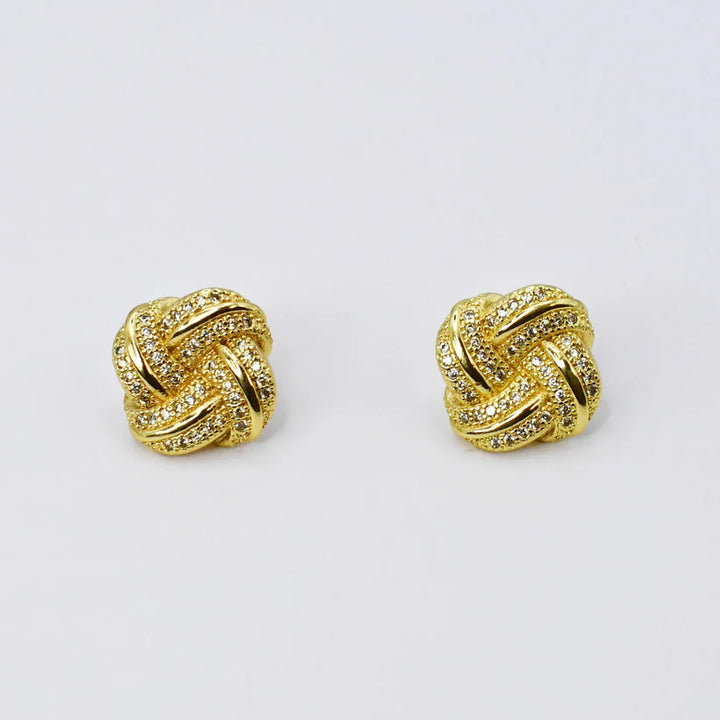 Treasure Jewels Rosette Stud