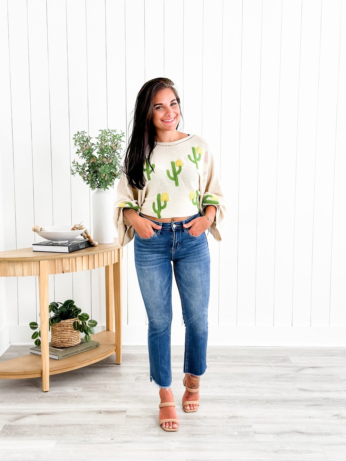 Vervet Weekend Living High Rise Medium Wash Non Distressed Kick Flare