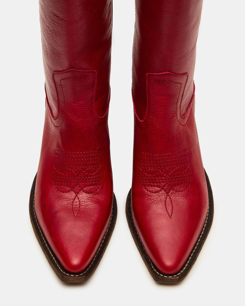 Steve Madden Vintage Inspired Western Leather Boots