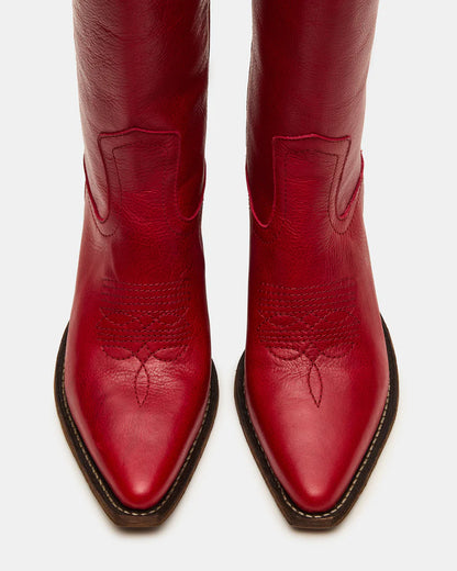 Steve Madden Vintage Inspired Western Leather Boots