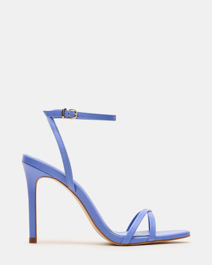 Steve Madden Leather Stiletto Dress Heels with Ankle Strap